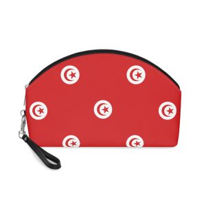 Tunisia Flag Makeup Bag