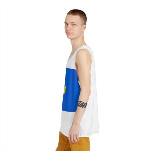 Flag of Poltava Region Mens Tank Aop