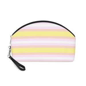 Pangender Flag Makeup Bag