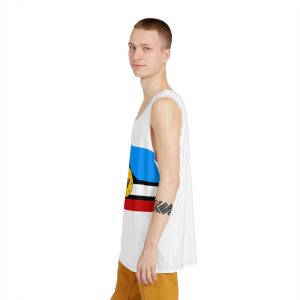 Flag Makira and Ulawa Mens Tank Aop