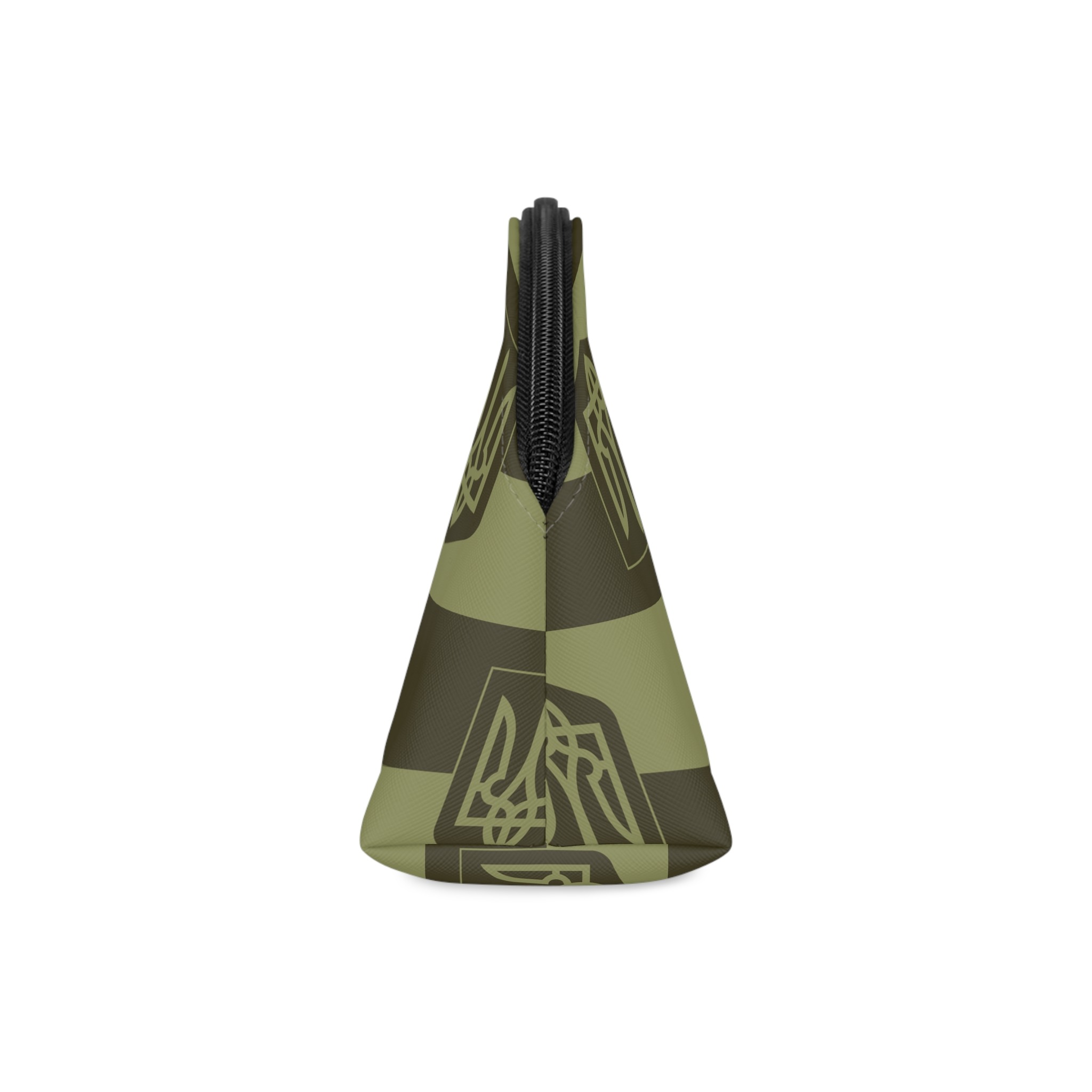 Ukrainian Military Flag With Coat of Arms Makeup Bag - Image 4