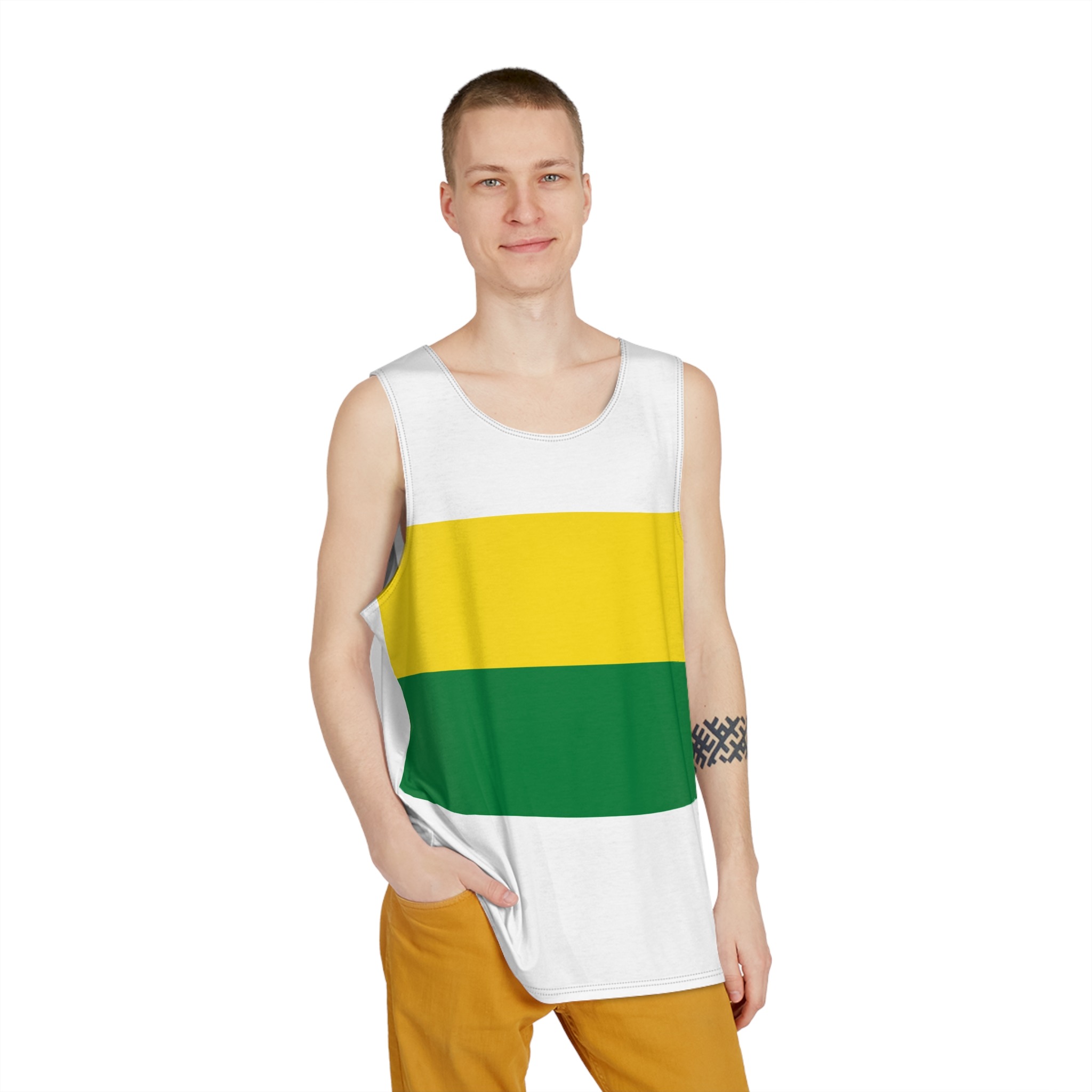 Bandera Provincia Morona Santiago Mens Tank Aop - Image 3