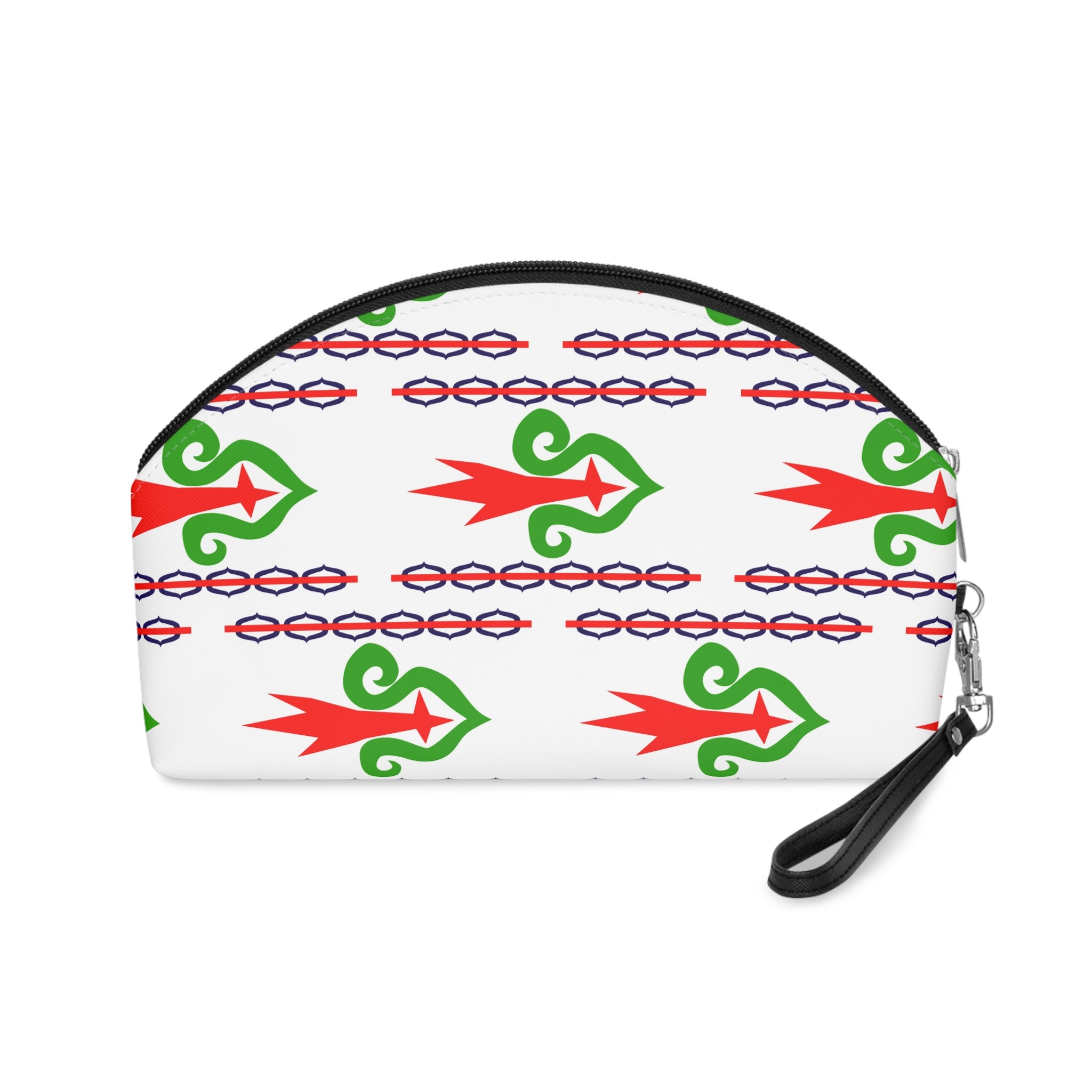 Traditional Flag Sakhalin Kuril Ainu Indigenous Japanese Banner Symbolizing Heritage Makeup Bag - Image 2