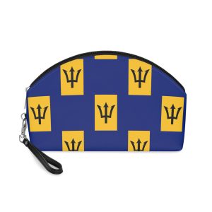 Barbados Flag Makeup Bag