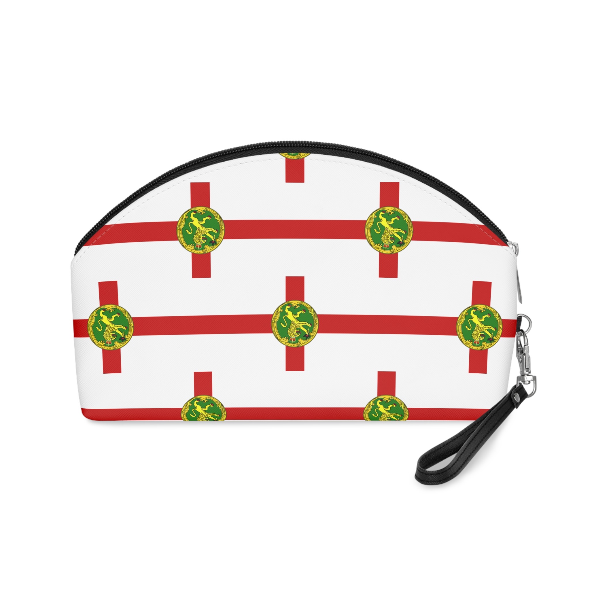 Flag of Alderney Makeup Bag - Image 2