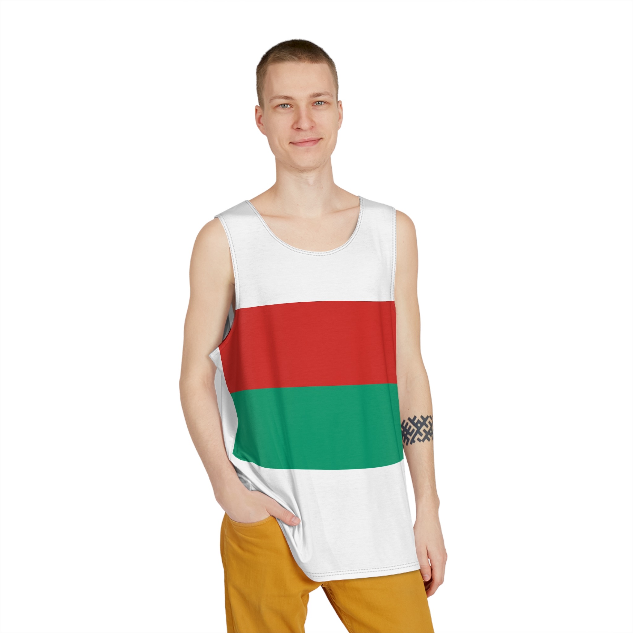 Bandera de La Paz Mens Tank Aop - Image 3
