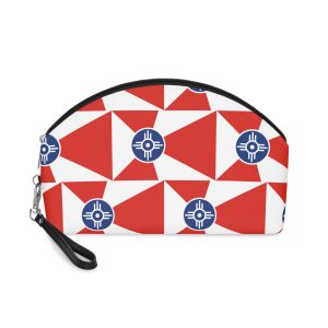 Flag of Wichita, Kansas Makeup Bag