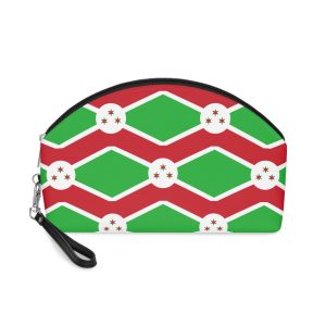 Brundi Flag Makeup Bag