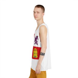Flag of Castile and León Mens Tank Aop