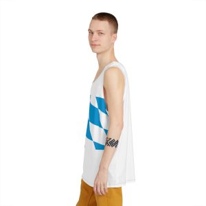 Flag of Bavaria (lozengy) Mens Tank Aop