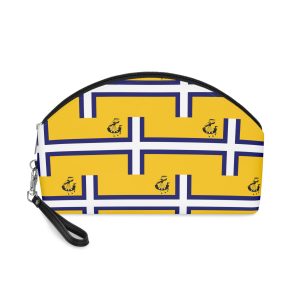 Proposed Civil Flag Outer Hebrides Scotland Regional Flag With Yellow Nordic Makeup Bag