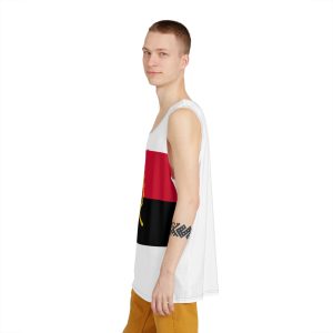 Flag of Angola Mens Tank Aop