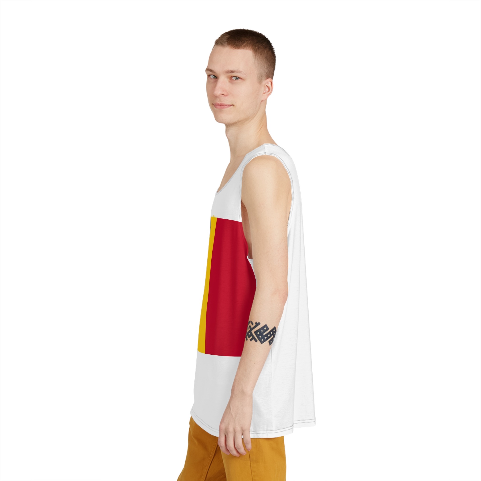 Chad Flag Mens Tank Aop