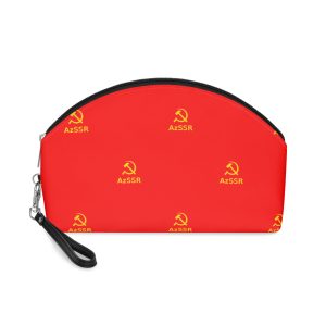 Flag Azerbaijan Soviet Socialist Republic 1937 1940 Makeup Bag