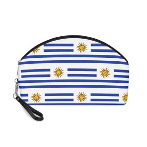 Uruguay Flag Makeup Bag