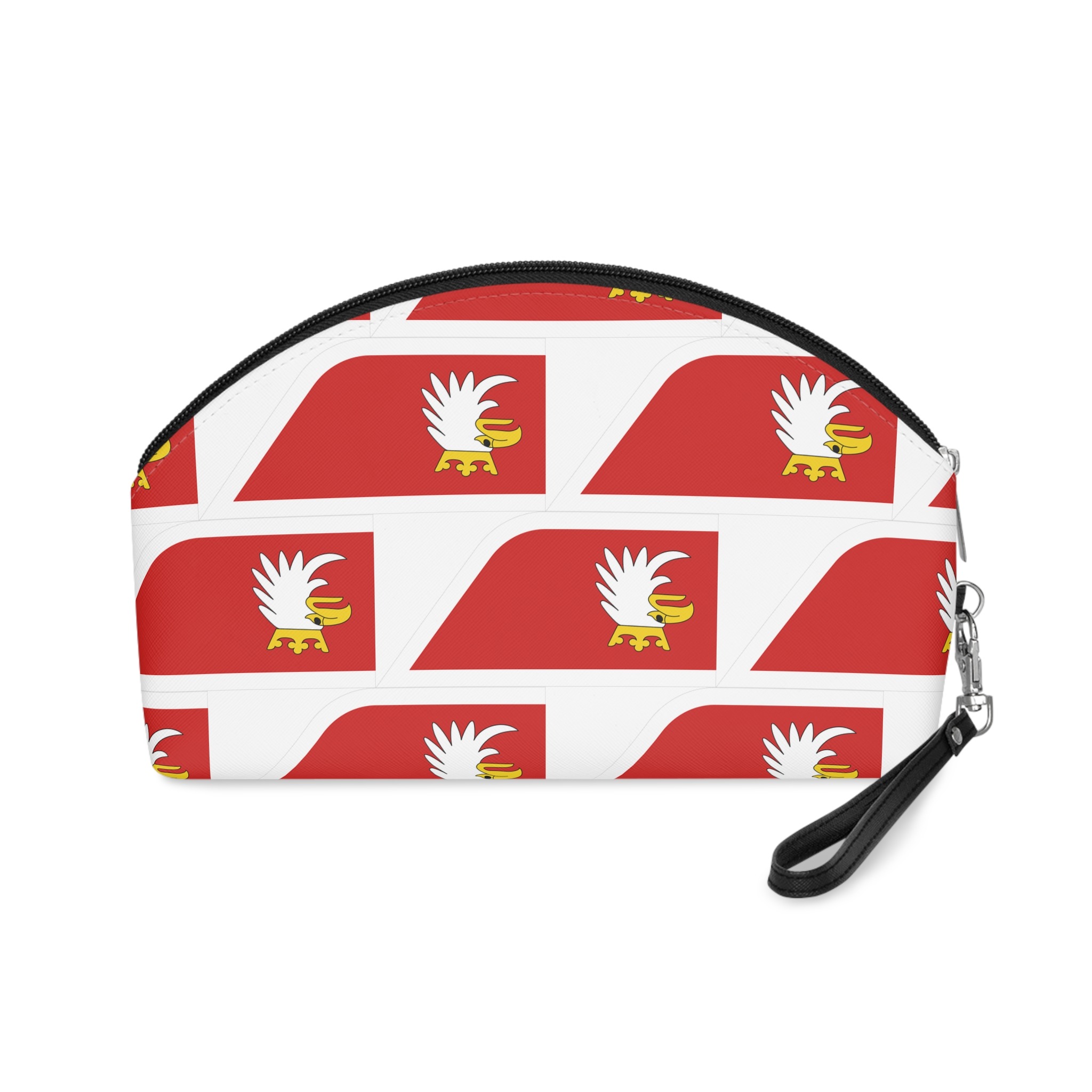 Pol Województwo Warmińsko Mazurskie Flag Makeup Bag - Image 2