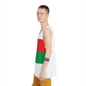 Burkina Faso Flag Mens Tank Aop