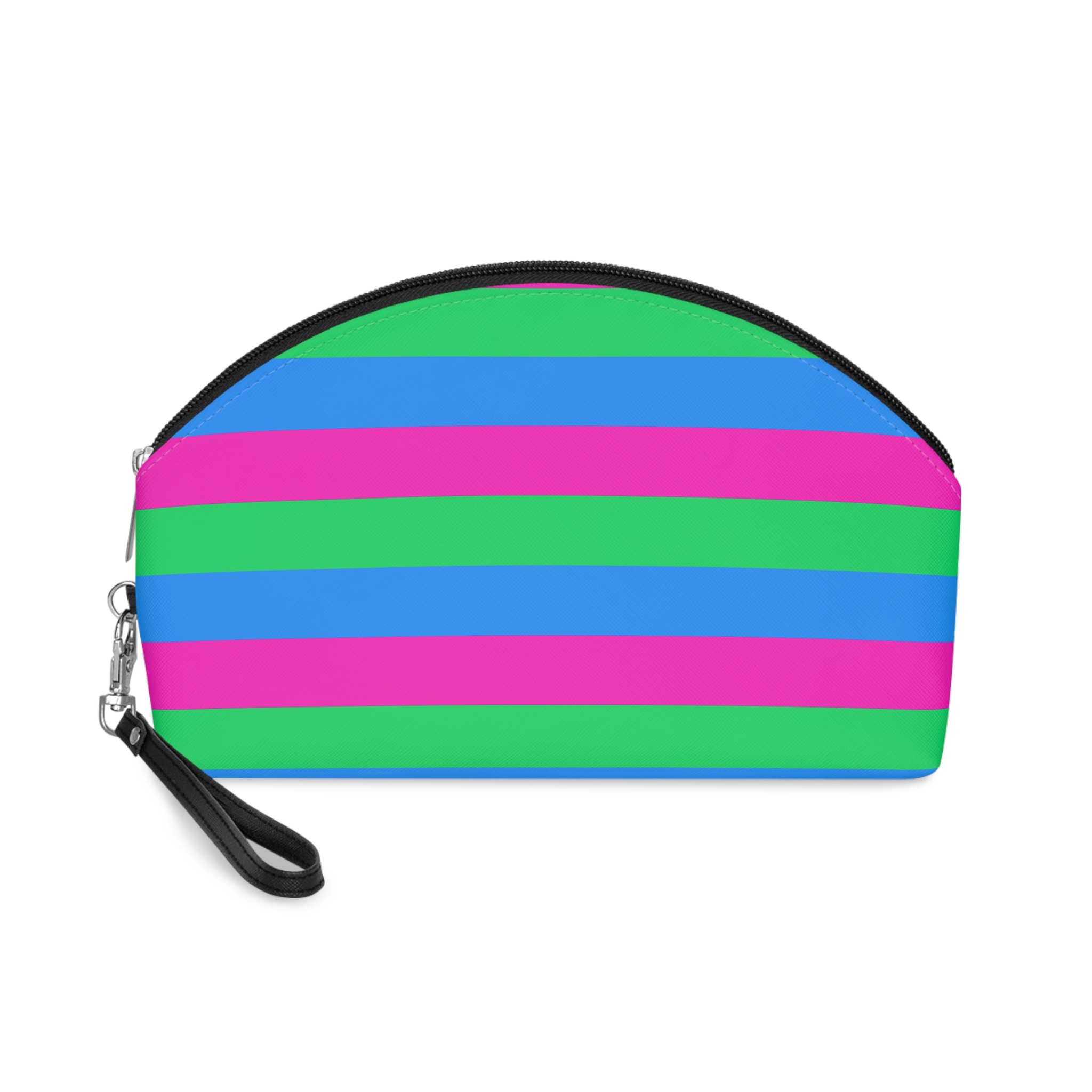 Polysexuality Pride Flag Makeup Bag