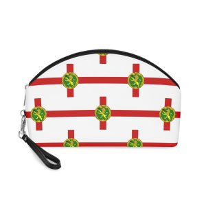 Flag of Alderney Makeup Bag