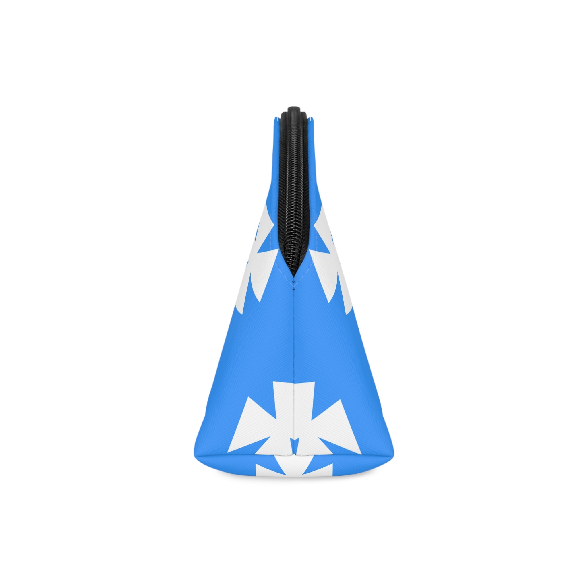 Blue White Flag With Cross It Makeup Bag - Image 4