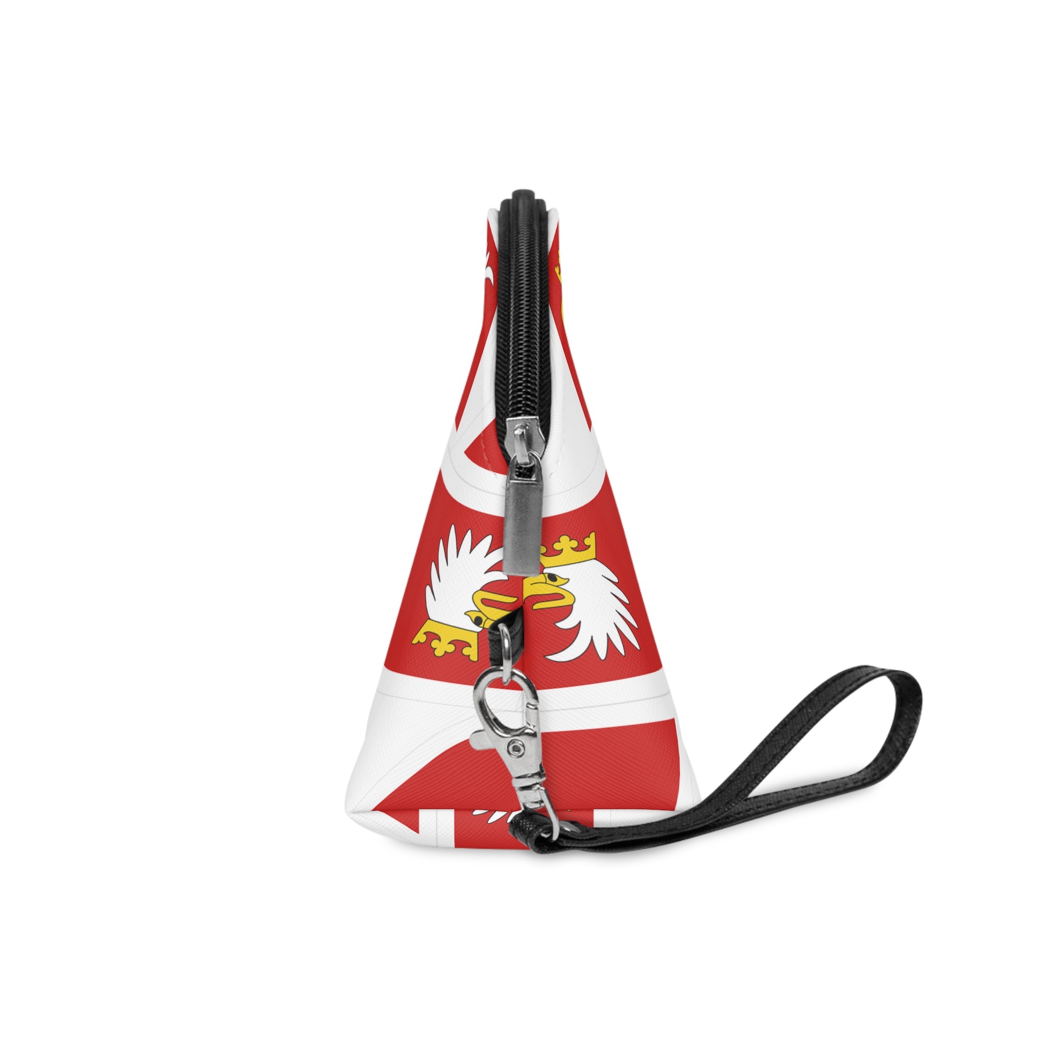 Pol Województwo Warmińsko Mazurskie Flag Makeup Bag - Image 3