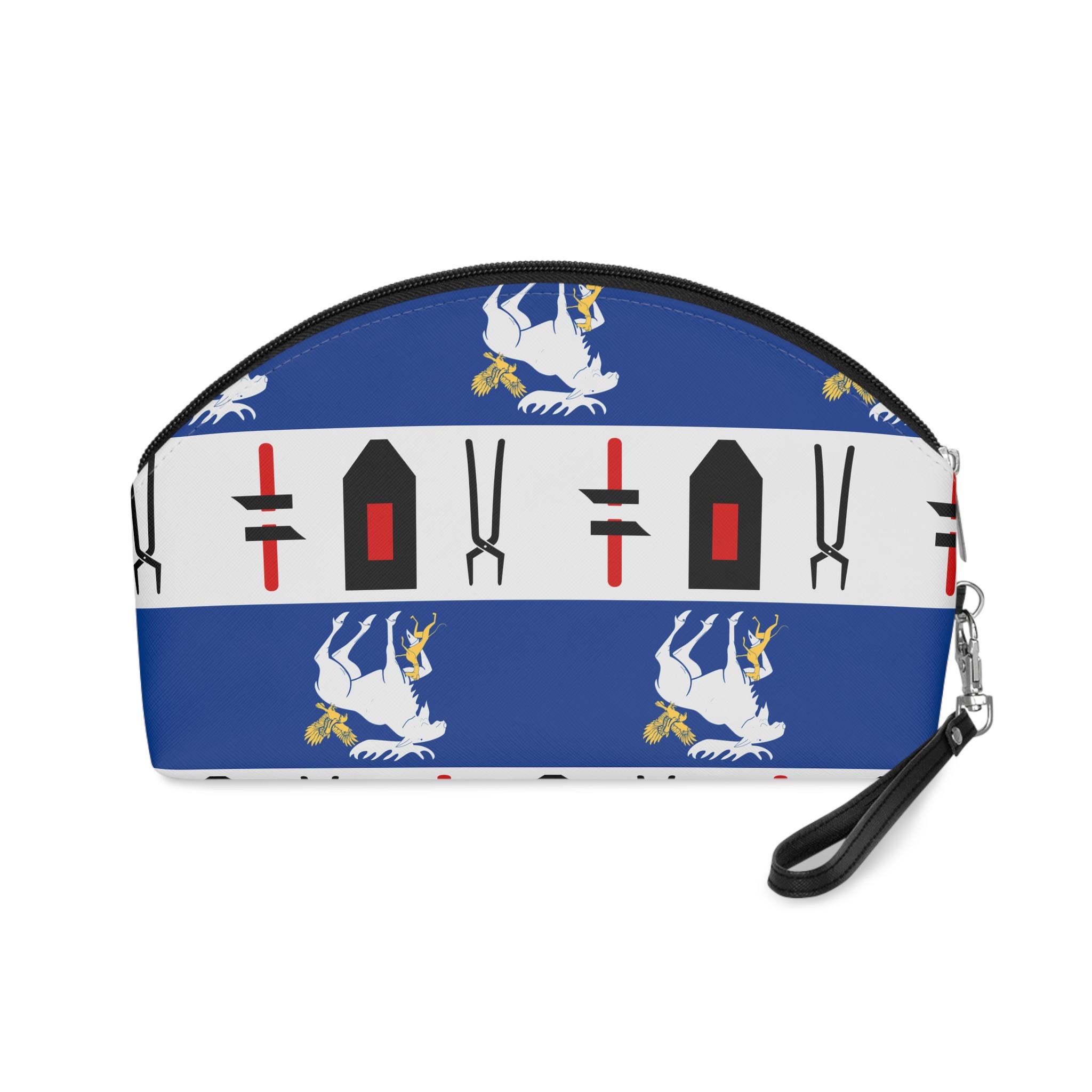 Jämtlands Län Vapenflagga Makeup Bag - Image 2