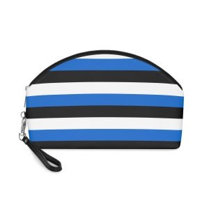 Estonian Flag Makeup Bag