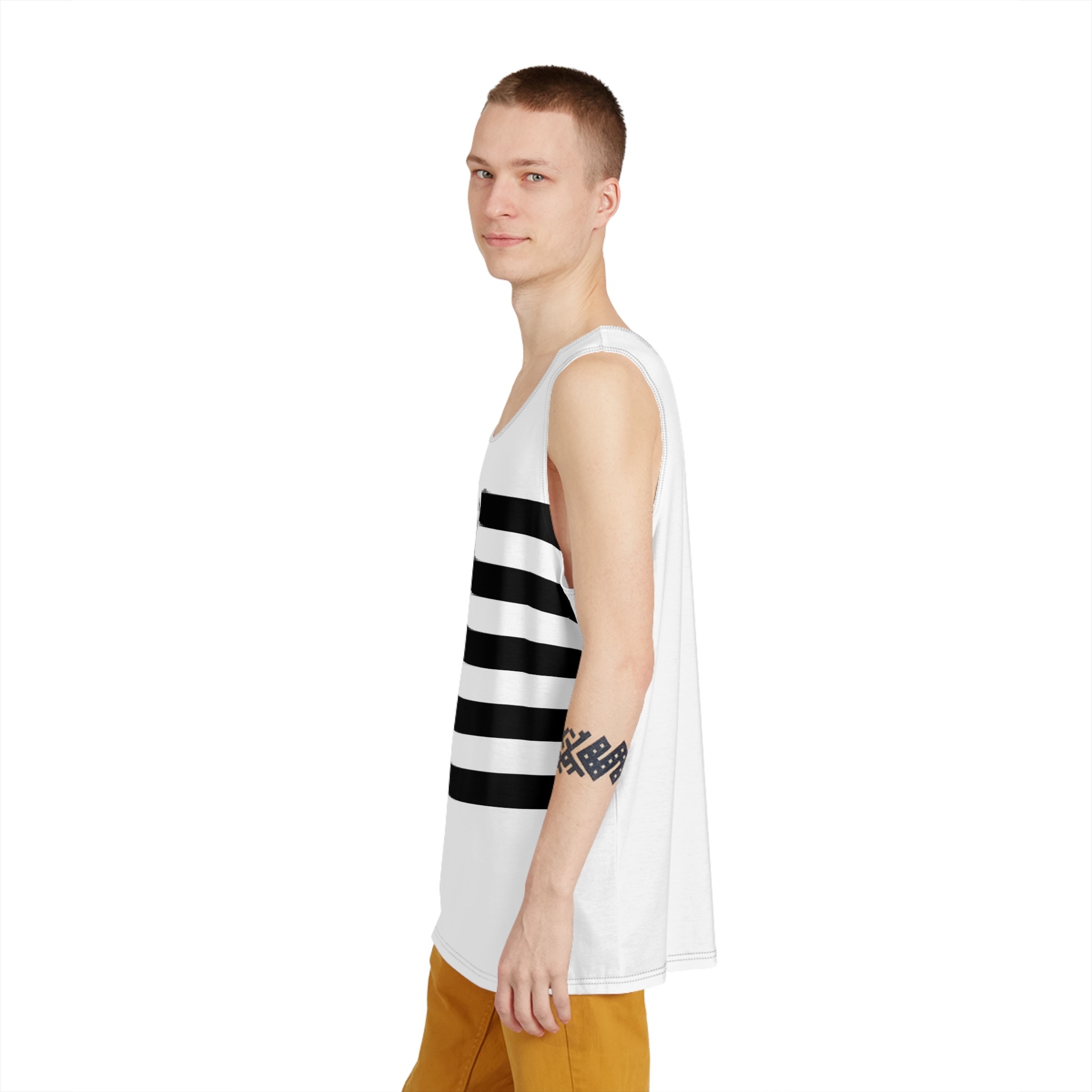 Flag of Brittany Mens Tank Aop