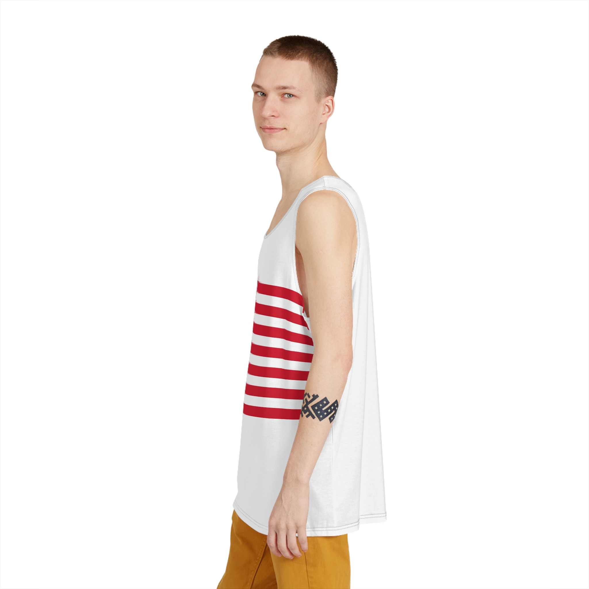 Flag Design 0E97FB Mens Tank Aop