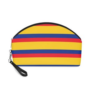 Colombia Flag Makeup Bag