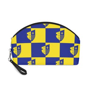 Flag of Bosnian Podrinje Makeup Bag