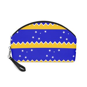Flag Magallanes Chilean Antarctica Regional Banner Southern Chile With Blue Sky Makeup Bag