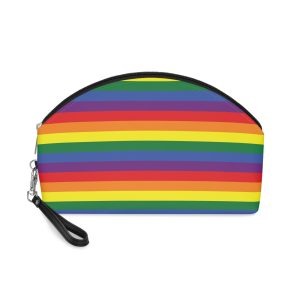 Lgbt Pride Flag Or Rainbow Pride Flag Sexual Identity Pride Flag Makeup Bag