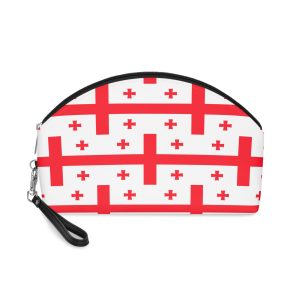 Georgia Flag Makeup Bag