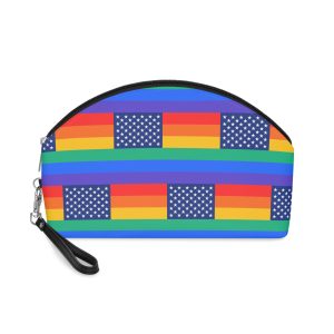 Lgbt American Flag Makeup Bag
