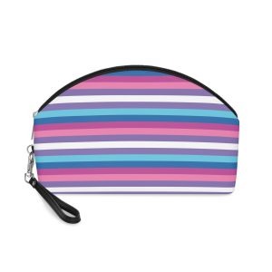 Bigender Flag Makeup Bag