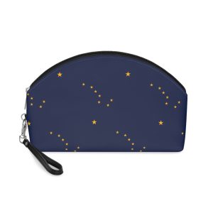Flag of Alaska Makeup Bag
