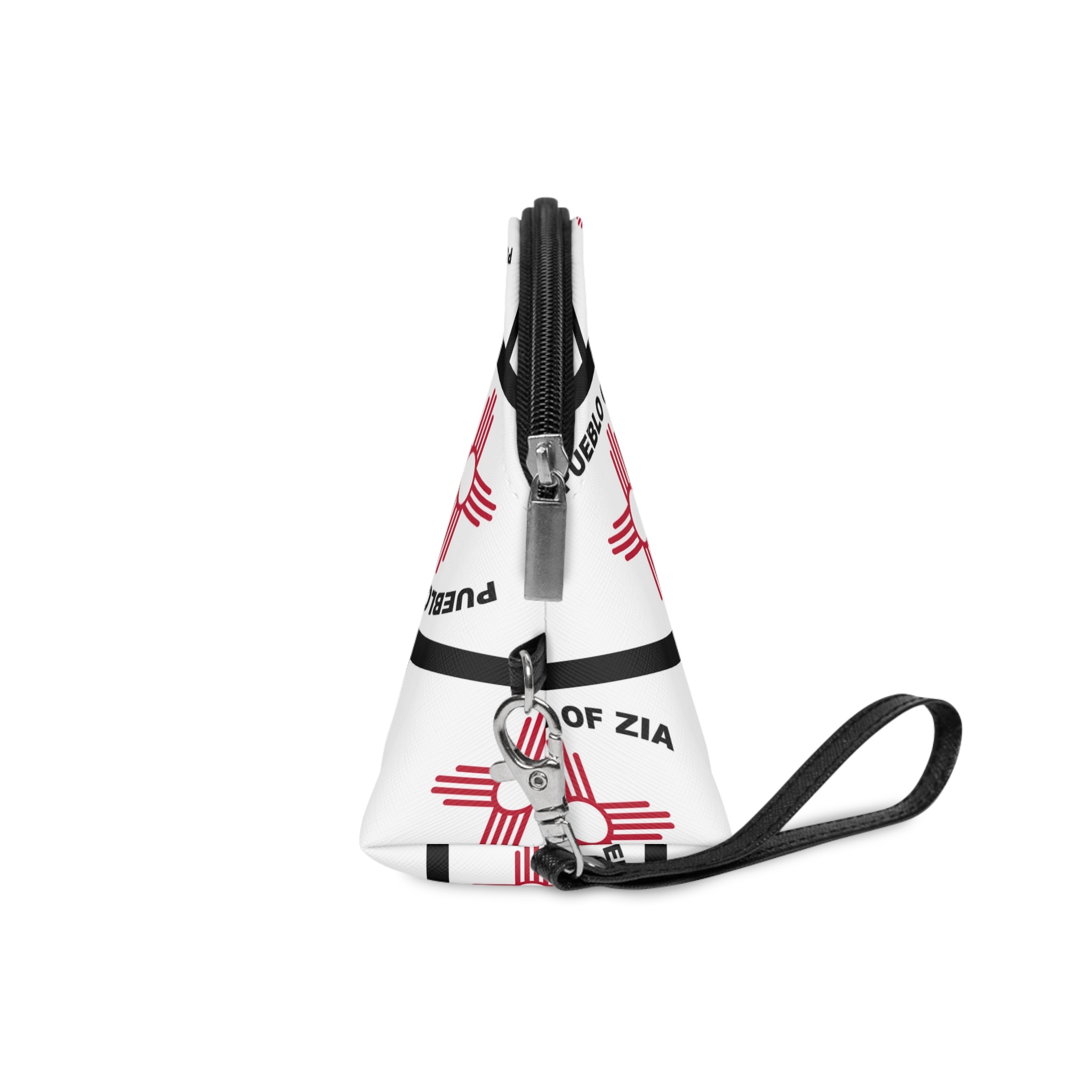 Flag of Zia Pueblo Makeup Bag - Image 3