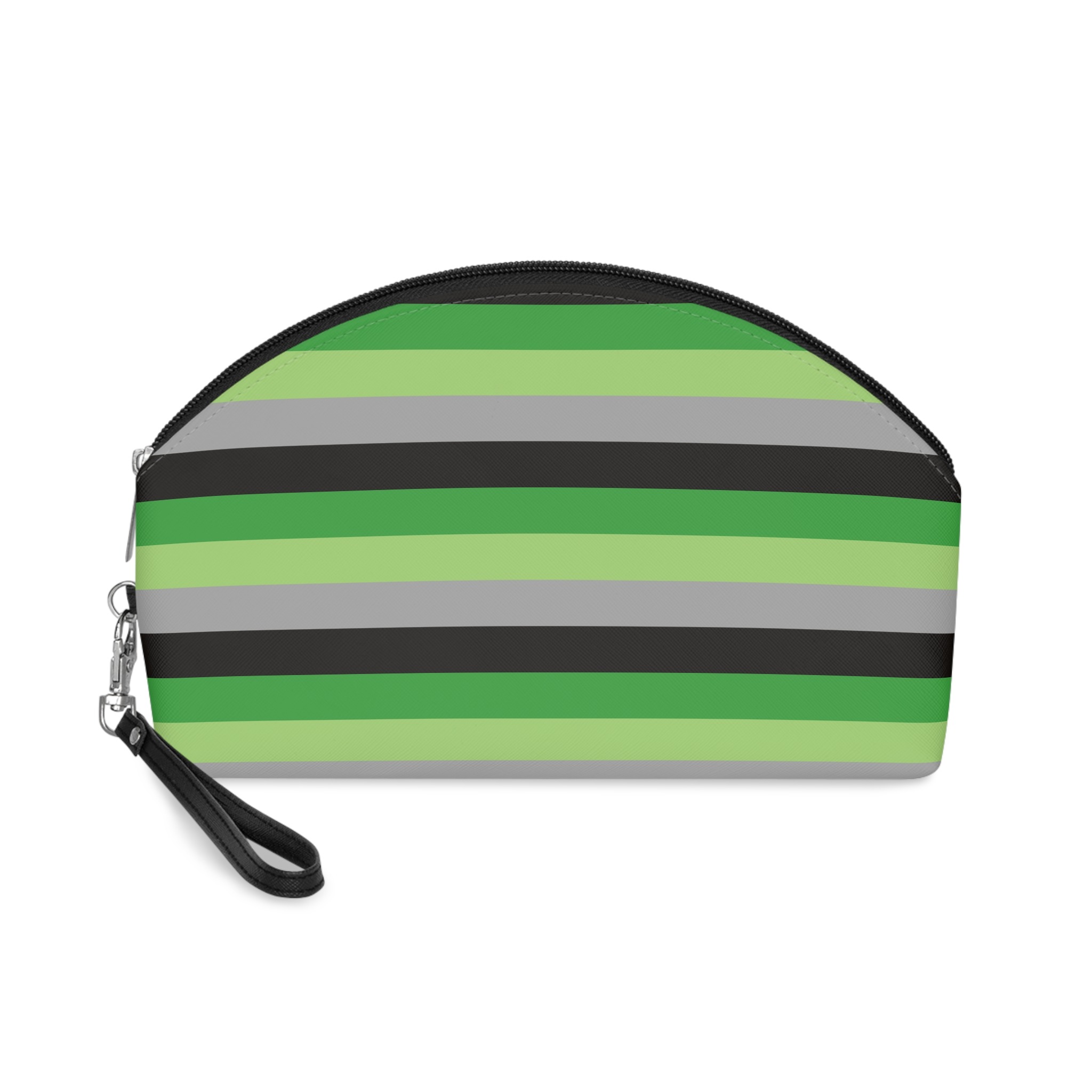 Aromantic Flag Makeup Bag