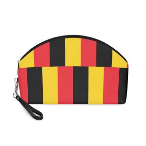 Flag of Belgium Makeup Bag