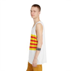 Catalonia Flag Estelada Mens Tank Aop