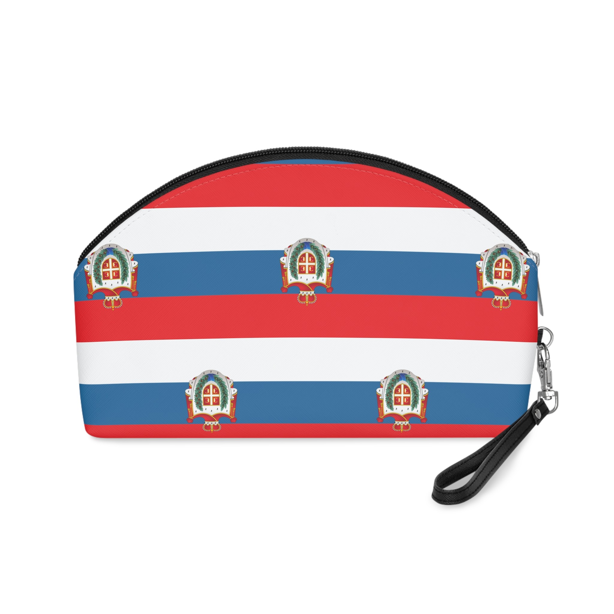 Tradicionalna Zastava Vojvodine Sa Grbom Makeup Bag - Image 2