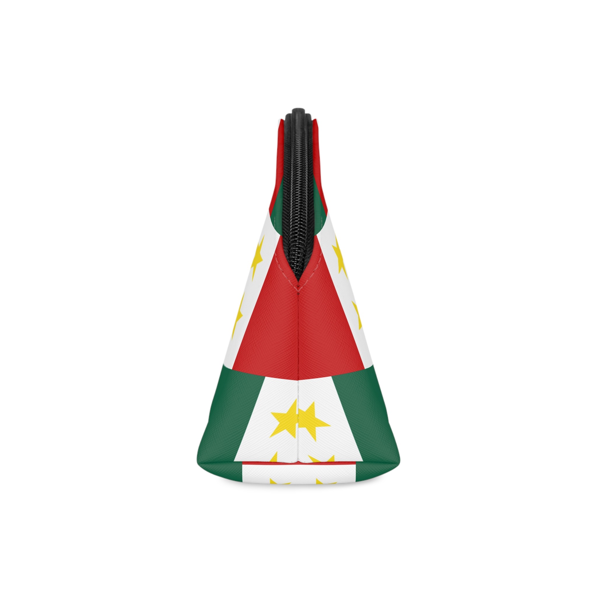 Flag Coahuila Y Tejas Historical Banner With Horizontal Stripes Representing Early Mexican Makeup Bag - Image 4