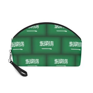 Arabia Saudi Flag Makeup Bag