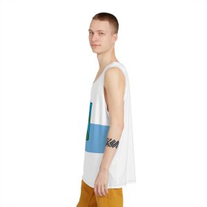 Flag of Acquaviva Mens Tank Aop
