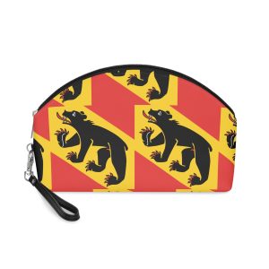 Flag of Canton of Bern Makeup Bag