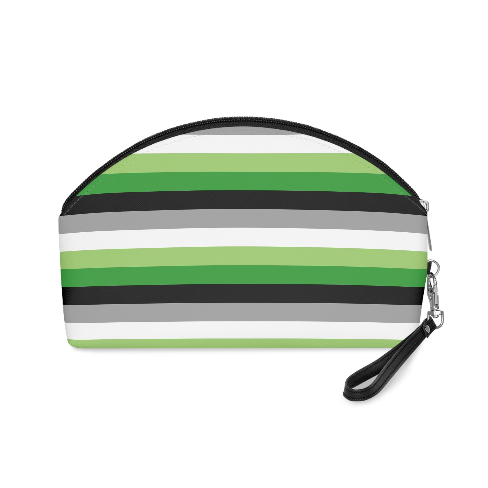 Aromantic Pride Flag Makeup Bag - Image 2