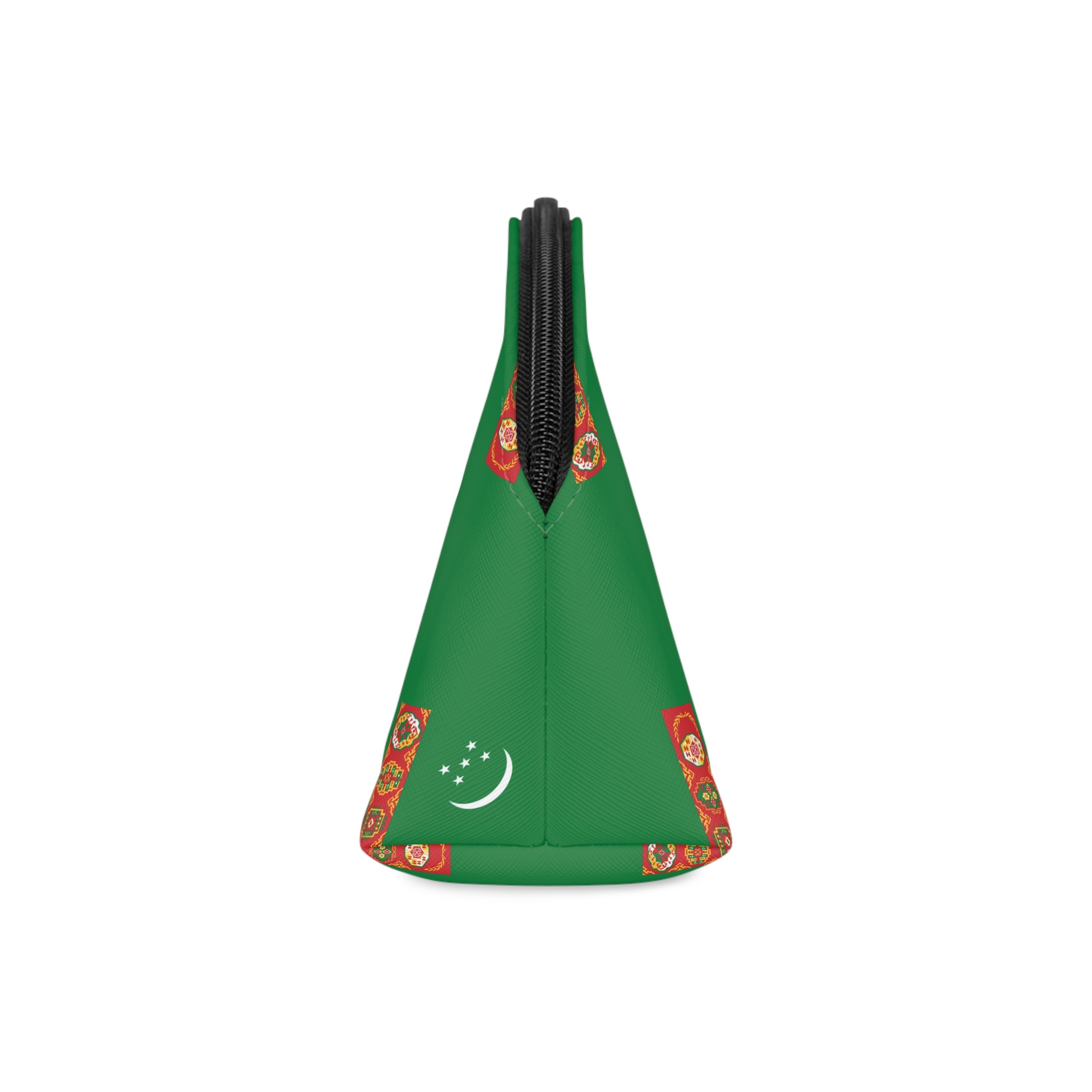 Turkmanistan Flag Makeup Bag - Image 4