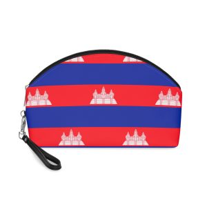 Flag of Cambodia Makeup Bag