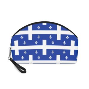 Quebec Flag Makeup Bag